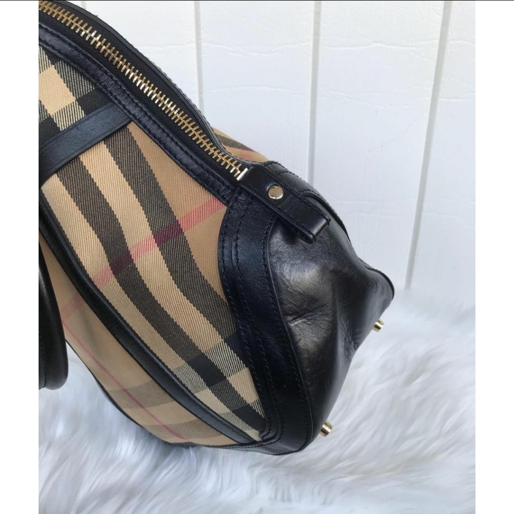 BURBERRY House Check' Bowling Bag - Picture 12 of 16